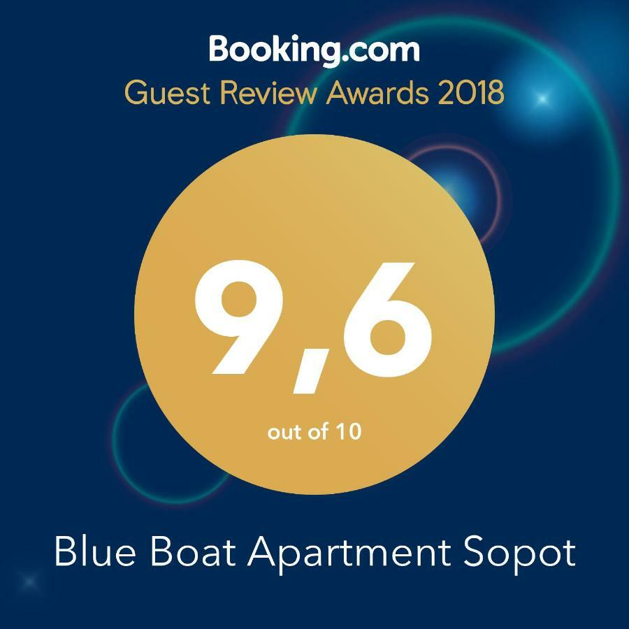 Blue Boat Apartment Сопот Экстерьер фото